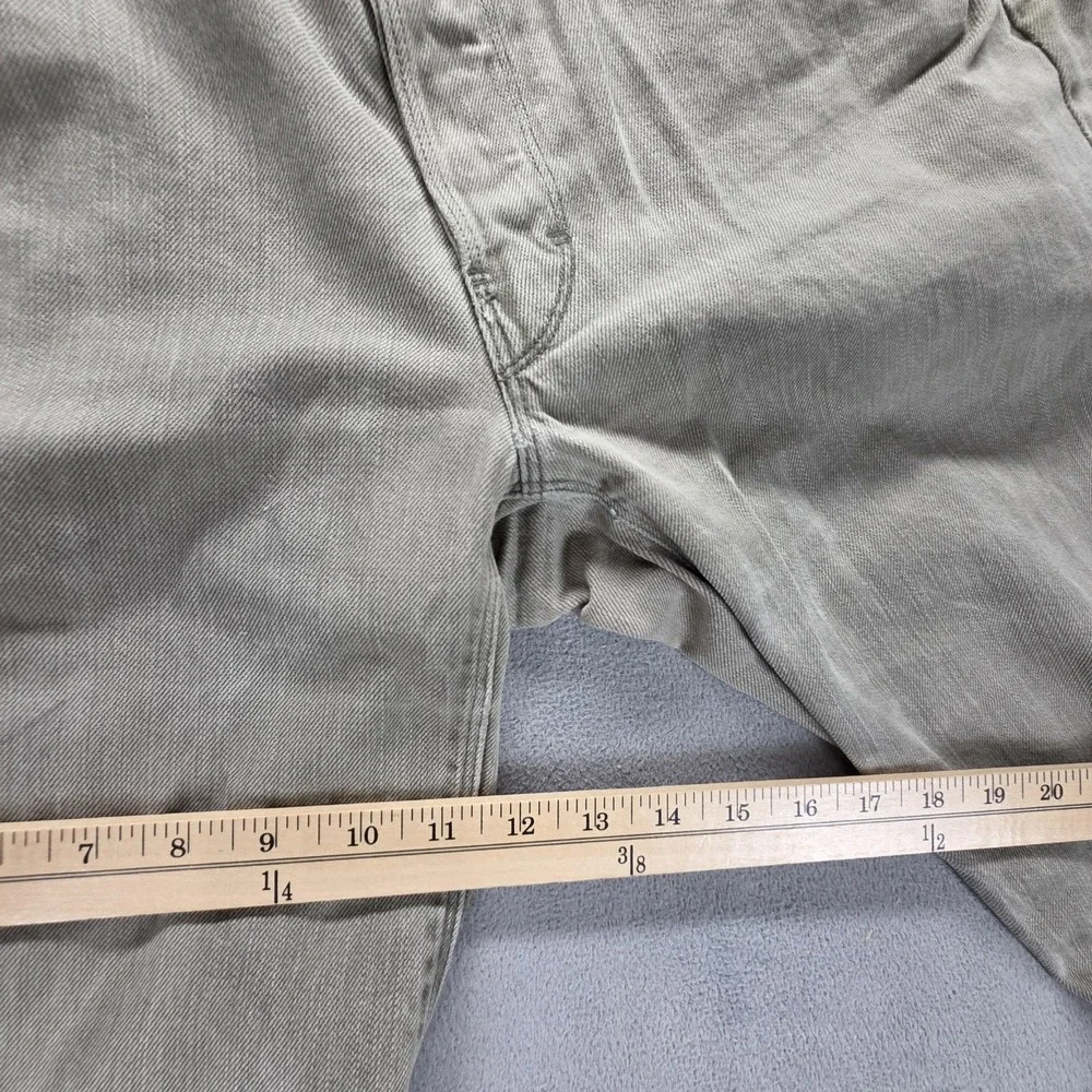Vintage Levis Engineered Jeans Mens Gray Cinch Back Twisted Flap Fits 33x30